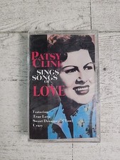 NEW Patsy Cline Sings Songs Of Love 1995 Cassette Tape - Country Music