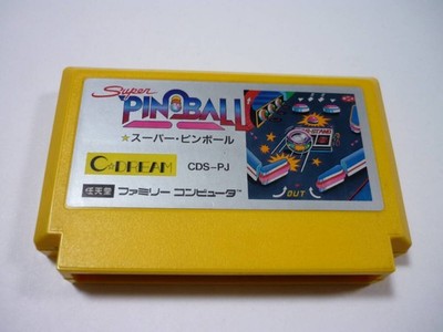 Family Computer Kan00 Free  Game Software FC Super Pinball (No Box or Manual)  F