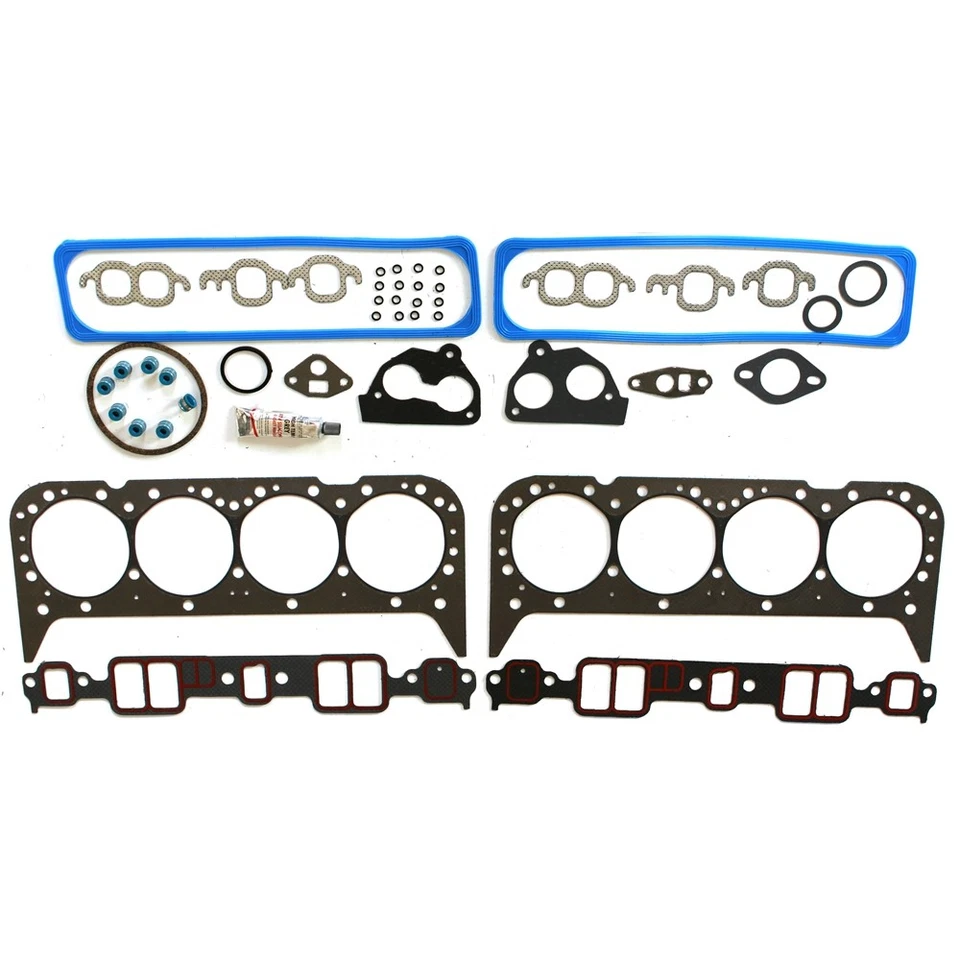 Head Gasket Set Head Bolts For 1987-1995 Chevrolet GMC Pontiac Firebird 5.7L OHV - Image 2 of 4