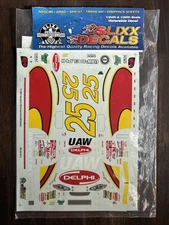 SLIXX Decals Jerry Nadeau #25 UAW DELPHI 2001 Monte Carlo 1/24 NASCAR Waterslide