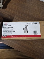 Design 588913-SS Dual-Mount Handheld Bidet Sprayer, Stainless Steel