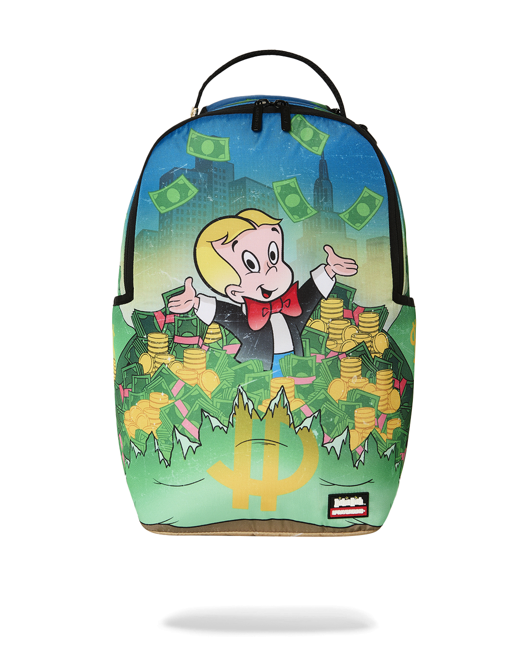 Rext Rch SPRAYGROUND RICHIE RICH SHARK STACKS BACKPACK | eBay