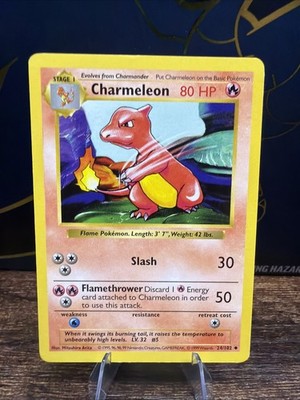 Charmeleon 024/102 Base Set (Shadowless) Regular