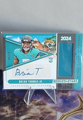 2024 Panini- Freshman Orientation Brian Thomas Jr. #FO-BTJ 7/99 (AU, MEM, RC) 