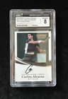 2022 Netpro Tennis Carlos Alcaraz RC Match-Worn Patch AUTO 77/100 CGC 8