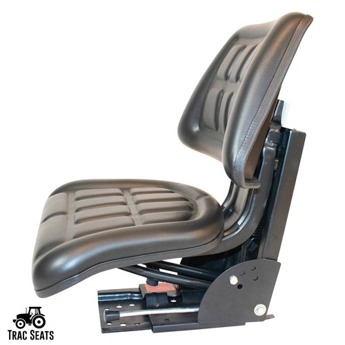 Black Tractor Suspension Seat Fits Ford / New Holland 3000 3600 3610 3900 - Picture 3 of 10