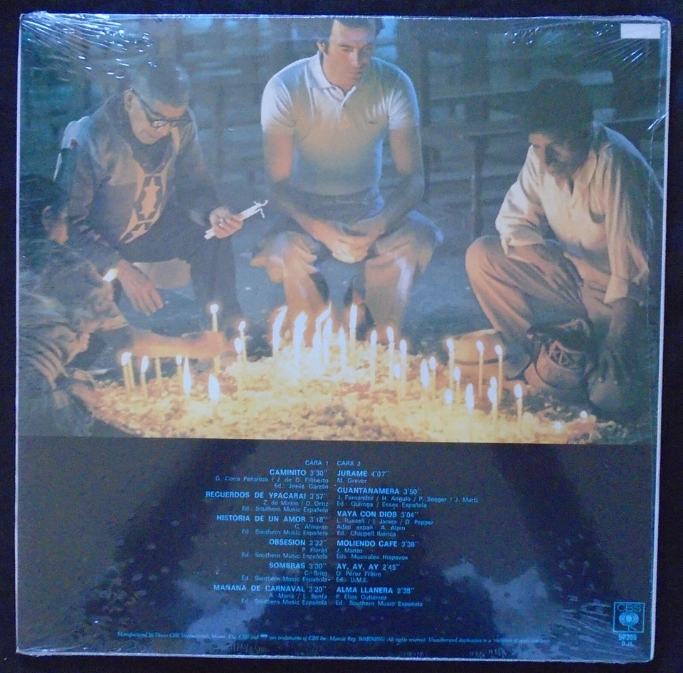 JULIO IGLESIAS, America USA New Old Stock Sealed LP - Image 2 of 2