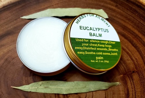 Organic Eucalyptus Salve/Balm Colds,Sinus Congestion,Allergies,Respiratory - Picture 6 of 6