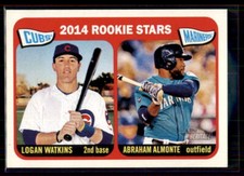 2014 Topps Heritage Cubs/Mariners Rookie Stars RC #166