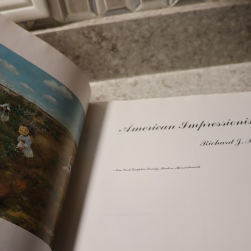 American Impressionism by Richard J. Boyle 1982 Illustrated Art Hardcover Book - Picture 8 of 11