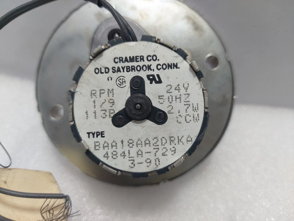 CRAMER 162A-A Timer Motor 24V 50 Hz - Image 2 of 4