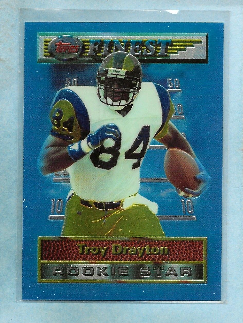 TROY DRAYTON - 1994 Topps Finest "Rookie" - #20- Rams - Comb. Shipping