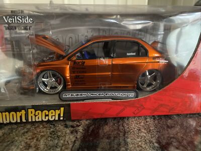 Jada Toys Import Racer Mitsubishi Lancer Evo VIII Burnt Orange NIB