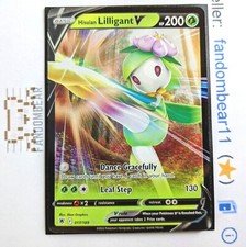 lilligant v pokemon card value Amazon.com: Hisuian Lilligant V - 162/189 - Full Art Ultra Rare - Sword &  Shield main image 0