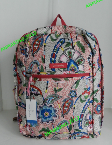 Vera Bradley Lighten Up Grand Backpack in Stitched Garden NWT - Picture 1 of 11