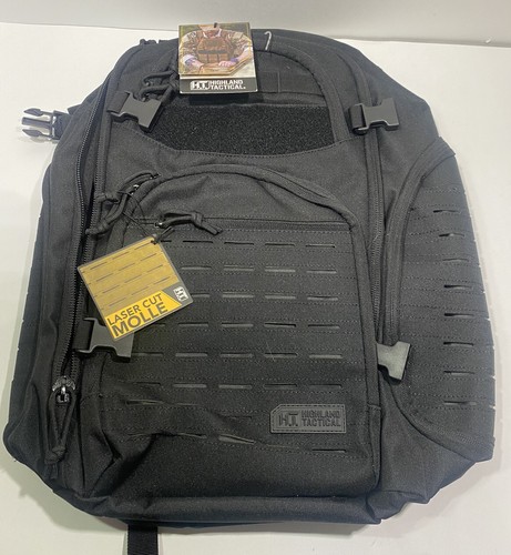 Highland Tactical Black Roger Backpack 