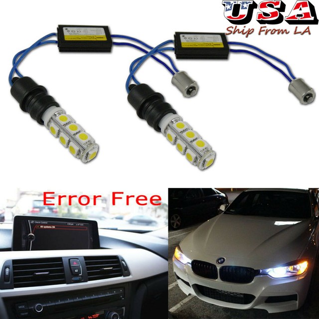 Error Free Decoder BA9 64132 Parking Light Bulb For BMW 320i 325i 328d
