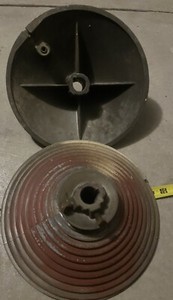 2 Garage Door Cable Drums 11' Max Vertical Lift 8 1/2″ Diameter (1 Pair)