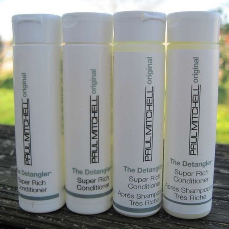 Paul Mitchell Original The Detangler Super Rich 4 Conditioners 1 Shampoo Samples
