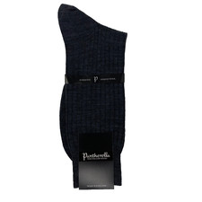 pantherella mens socks size XL grey 5796 superfine merino wool fine english NEW