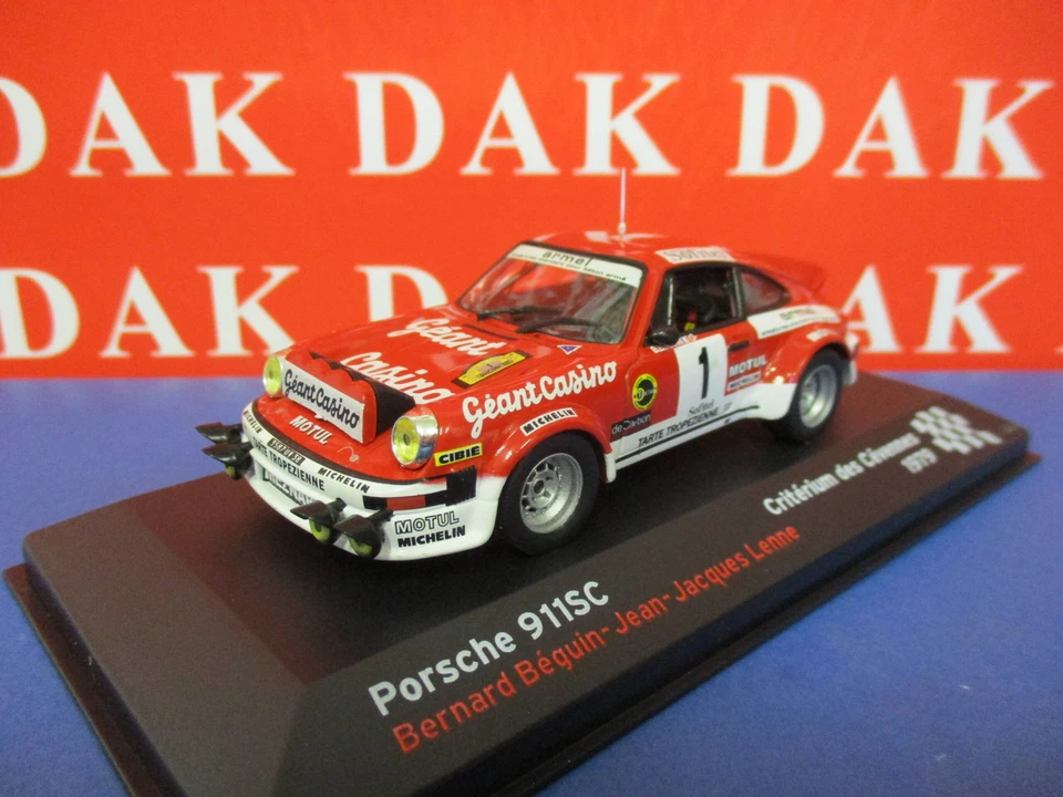 Die cast 1/43 Modellino Auto Porsche 911 SC Criterium des Cevennes 1979 B.Beguin - Immagine 2 di 4