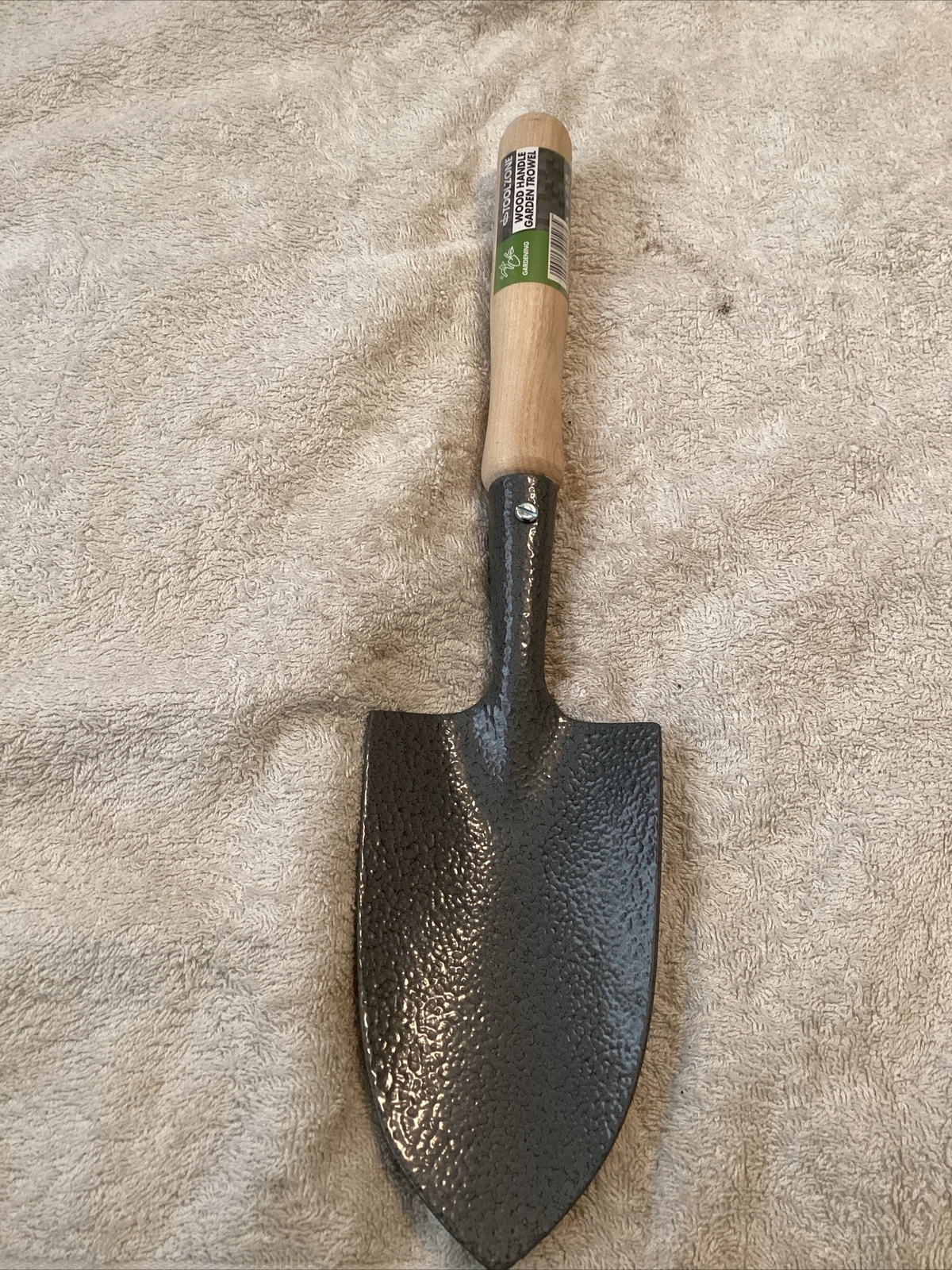 Toolzone Wooden Handled Garden Trowel Ash Handled