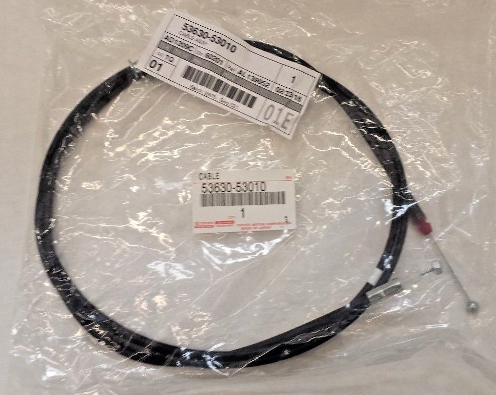 Genuine Toyota / Lexus Hood Latch Release Cable – 53630-50060 – Fits LS430 2001-06