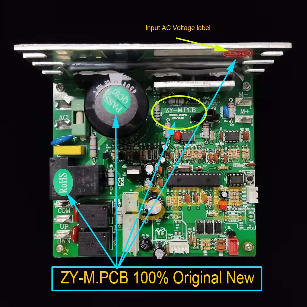 Original ZY-M.PCB Treadmill Controller ZY-M PCB Power Supply