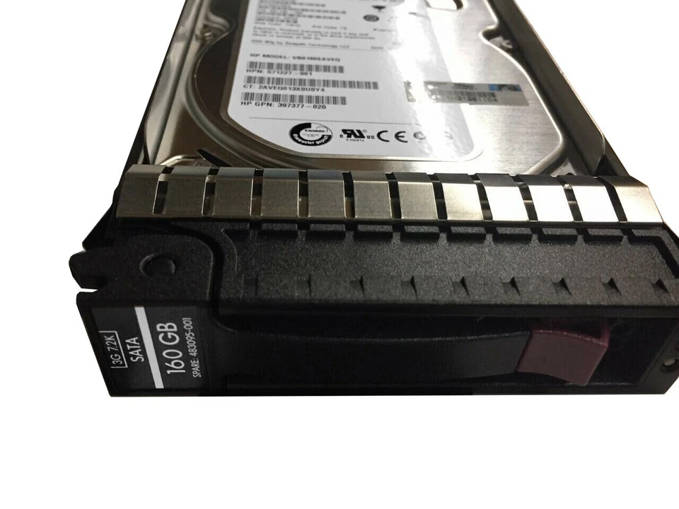 VB0160EAVEQ 483095-001 458945-S21 HP Hard Drive 160Gb 3.5 SATA II - Image 2 of 3