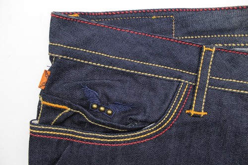 Robin's Jean Multy Color Thread Flap - Men's Size 40 - Picture 5 of 12