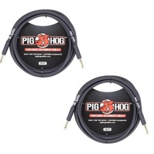 Pig Hog PH10 10' Instrument Cable Dual Pack