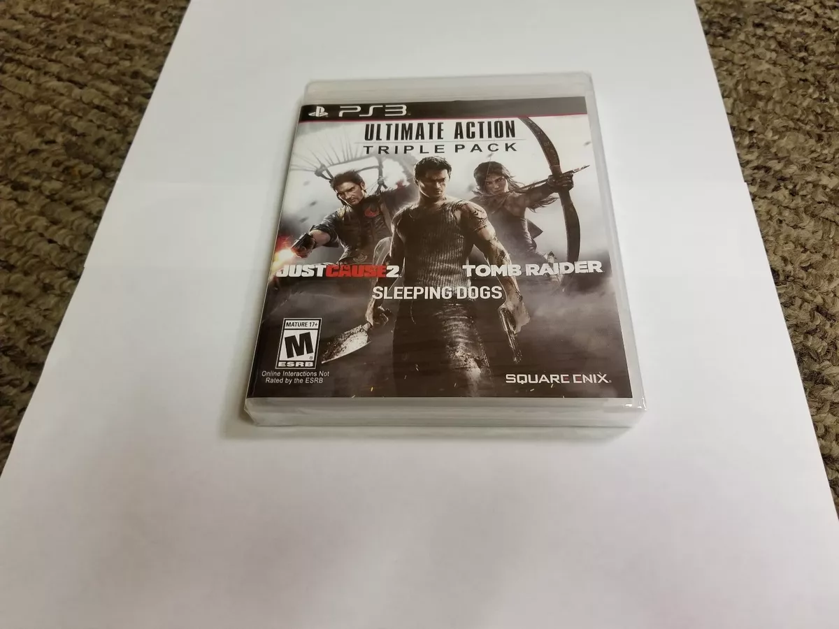 Ultimate Action Triple Pack Just Cause 2/Sleeping Dogs/Tomb Raider