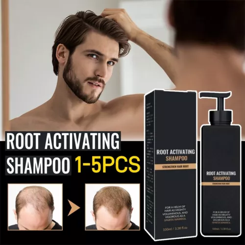 Mane Root Activator Shampoo Spartan Shampoo Strengthen Hair Growth Hair Loss - Picture 3 of 11