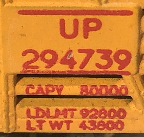 N Scale Union Pacific UP 294739 Stock Car - Picture 5 of 11