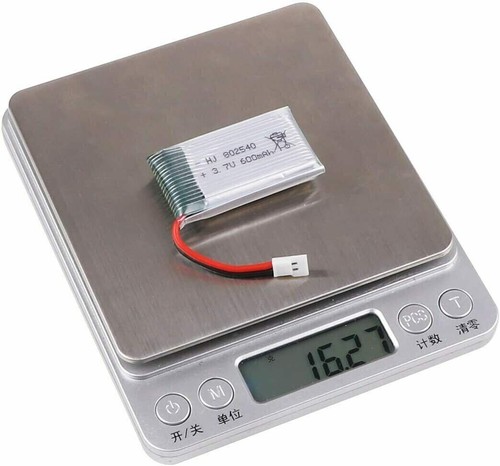 6X 3.7V 600mAh 25C Lipo battery XH2.54 Plug +USB Charger For RC Quadcopter Drone - Picture 8 of 13