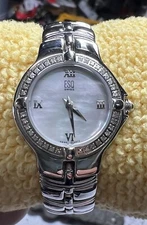 ESQ Movda Swiss E5437 Diamond Bezel Ladies Watch