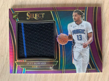 2023-24 Select purple jumbo rc patch JETT HOWARD #ed 7/99! Orlando Magic