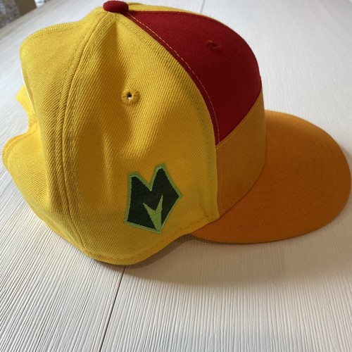 Milwaukee Bucks New Era 9Fifty On-Court City Edition Yellow Snapback Hat Cap - Picture 5 of 12