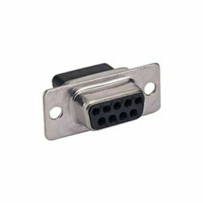 DB9 D-SUB 9-Pin Female Crimp Pin Connector 