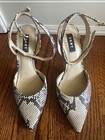 DKNY JAX SLINGBACK PUMPS SNAKESKIN Sz 6 — photo 5