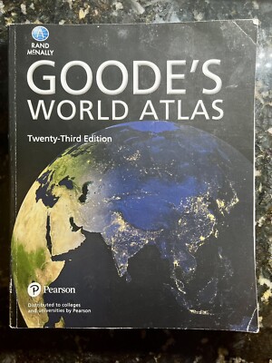 Goode's World Atlas 23rd, Pearson ( GOOD/ UNMARKED ) 9780133864649| eBay