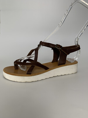 ?‍♀️?-B&B Greek Sandals-??‍♀️ Amazon.com: 5 Beige Emmanuela Greek Leather Comfortable X  main image 4