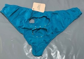 Agent Provocateur LIZA BRIEF in TURQUOISE - AP Size 4 - BNWT