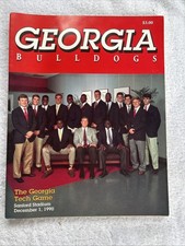 1990 GEORGIA TECH vs GEORGIA PROGRAM College Football YELLOW JACKETS NAT CHAMPS!