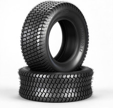 26X12.00-12 Lawn Mower Turf Tires Set of 2 , 4 Ply Turf S Pattern 26X12X12 Tube