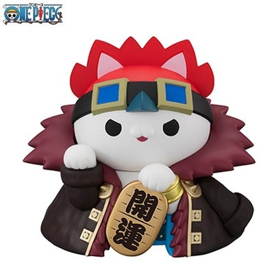 Mega Cat Project ONE PIECE Nyan Fortune Lucky Cat Pirates Toy Figure Eustass Kid