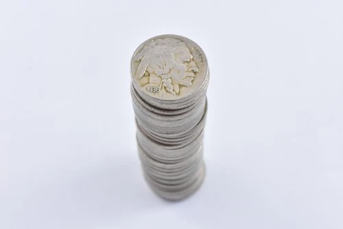 ROLL Full Date Buffalo Nickels 1930-1937 40 Coin Lot Collection *3584