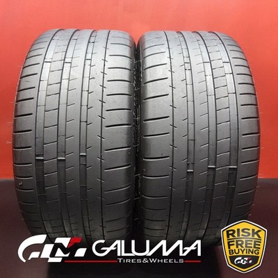 Set of 2 Tires LikeNEW Michelin Pilot Super Sport 285/30ZR20 No Repairs #94484