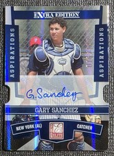 A 2010 Donruss Elite Extra Edition Aspirations Gary Sanchez  Auto /100 Yankees