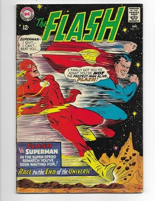 Flash 175 1967 DC Comics VG/F 5.0 2nd Superman/ Flash Batman Green Arrow